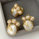 Fresh water pearl ring