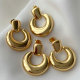 Circle earrings