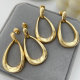 Allow water drop earrings
