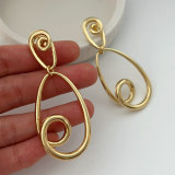 Metal speacil earrings