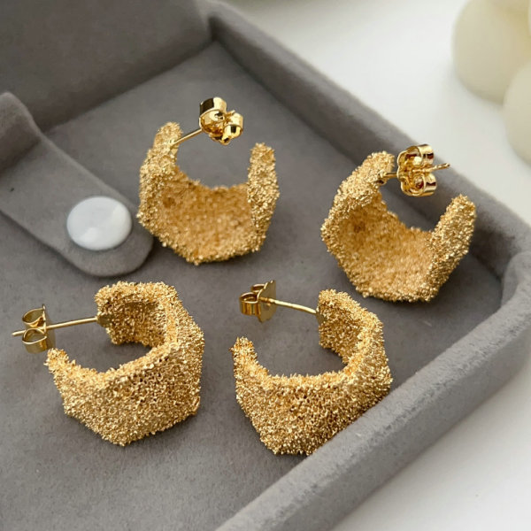 Scrub earrings
