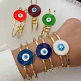 Enamel eye bangle