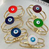Enamel eye bangle