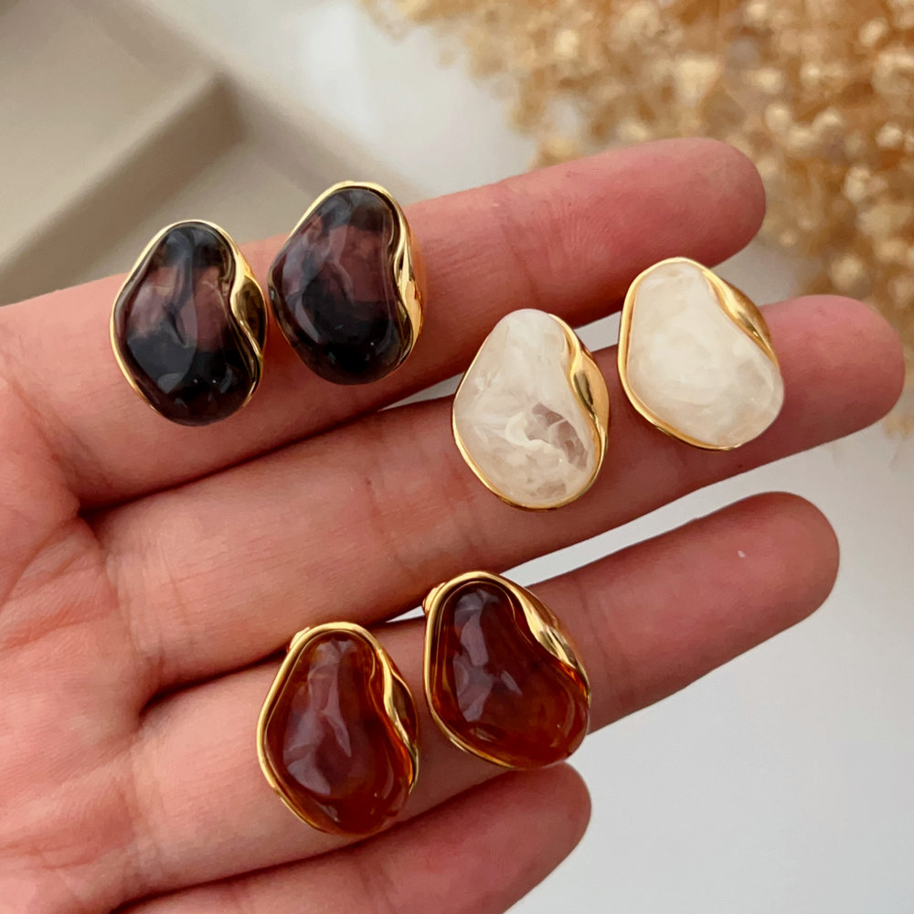 Acrylic earrings