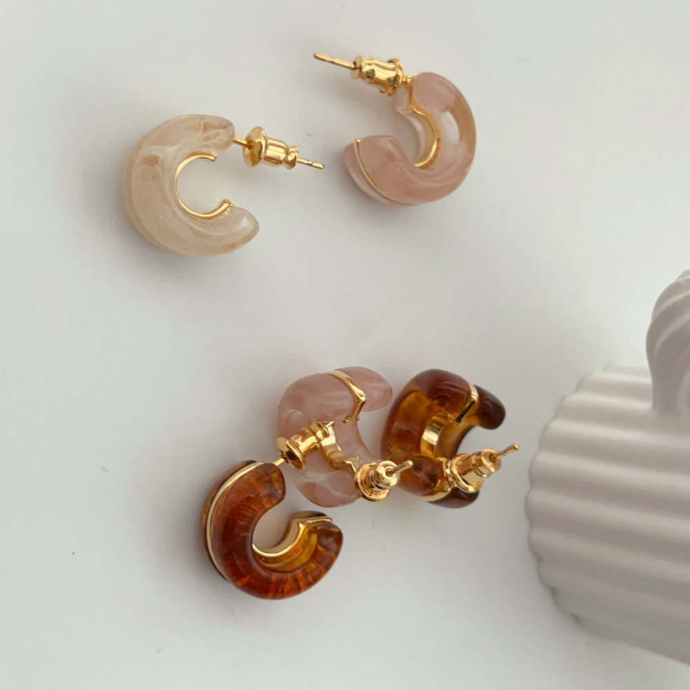 Acrylic earrings