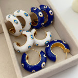 Enamel eye hoop
