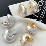 Round glass shell hoop