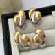 Bicolor earrings