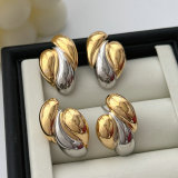 Bicolor earrings