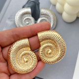 Chunky nail earrings
