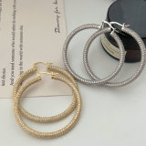 Chunky pave zircon full hoop