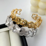 Metal butterfly cuff