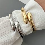 Metal s shape bangle