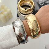 Metal chunky bangle