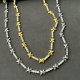 Pave corss necklace