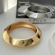 Metal chunky fashion bangle