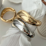 Chunky wave bangle