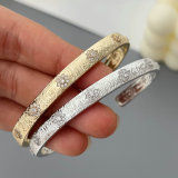 Pave star cuff