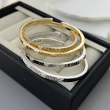 Pave square zircon cuff
