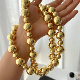 18mm chunky bead necklace