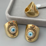 Evil eye ring