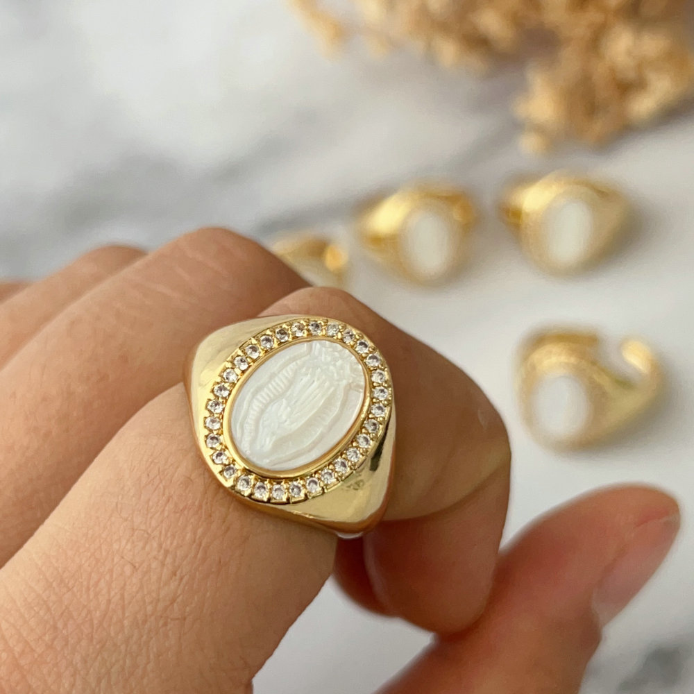 Mop Virgin Mary Ring