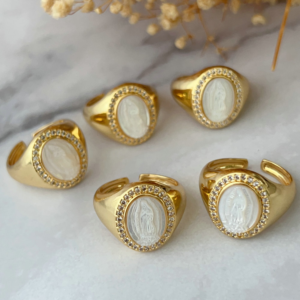 Mop Virgin Mary Ring