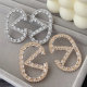 Shinning crystal earrings