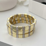 fashion metal elastic bracelet