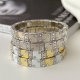 Metal square elastic bracelet