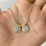 Small charm necklace