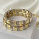 fashion metal elastic bracelet