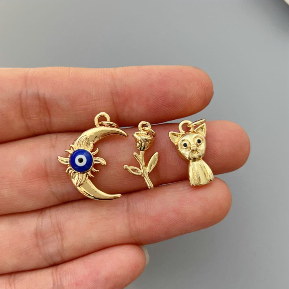 Flower charm