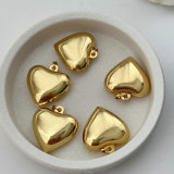 Metal heart charm