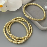 Metal fashion elastic bracelet