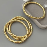 Metal fashion elastic bracelet