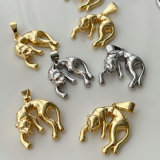 Metal tiger charm
