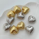 Metal heart charm