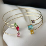 Thin colorful bangle