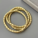 Metal fashion elastic bracelet