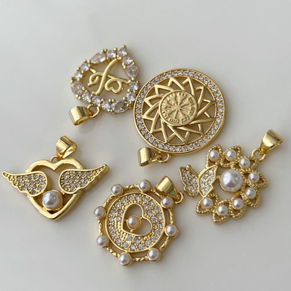 Heart fe charm