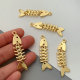 Fish bone charm