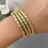 Metal fashion elastic bracelet