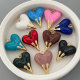 Enamel heart pendant