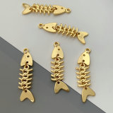 Fish bone charm