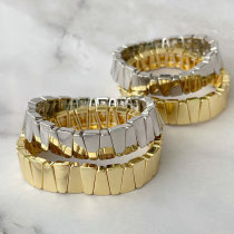 Metal elastic bracelet