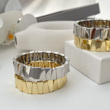 Metal elastic bracelet