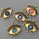 Big evil eye charm