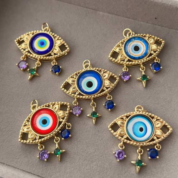 Evil eye charm