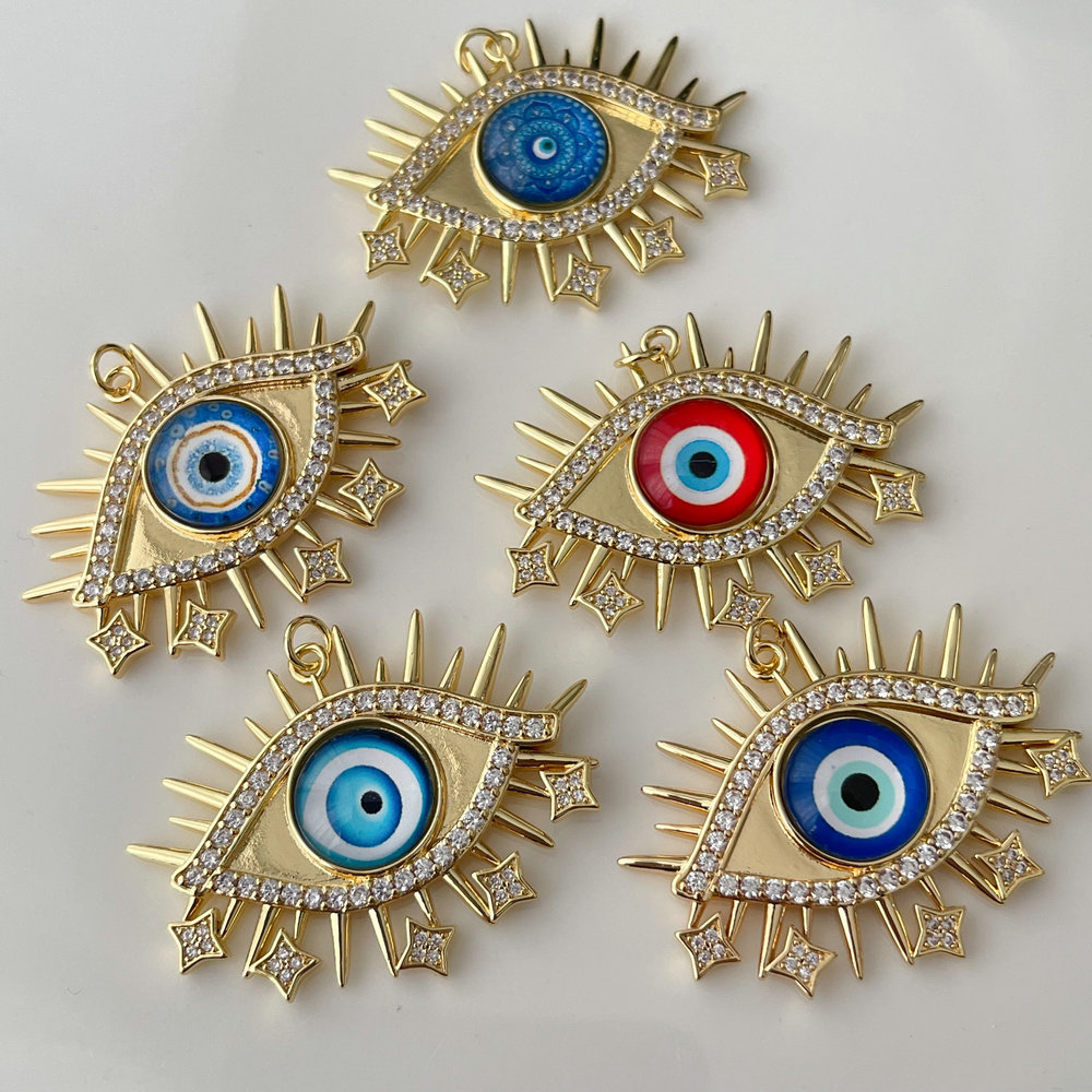 Evil eye charm
